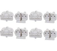 XYWHPGV 8 Pz H Lampada Porta Fluorescente 2G11 Base Singola Testa Presa Lampada Lapide AC 500 V 2A per LED Tubo Fluorescente(dd905 2ab66 3beb2 7d5b2 83bd7 25c51