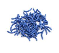 XYWHPGV 80 pezzi di gomma morbida blu per il trucco cosmetico dei cuscinetti di ricarica per bigodino per ciglia per le signore(1cf13 4322b 55d1d ed68a 9e5bf ed9d2
