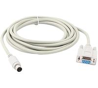 XYWHPGV Cavo di programmazione PLC maschio da 3 metri RS232 DB9 femmina a 8P Mini DIN maschio(5ddd6 f88db 4b02a cfa4c d111d 87e55