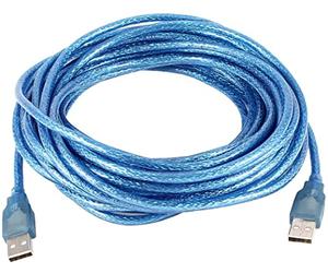 XYWHPGV Cavo di prolunga da 10 m 33 piedi blu USB 2.0 tipo A maschio a maschio AM-AMAM(1b563 0e005 75c3d 2b74e 65a91 b4da0