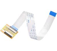 XYWHPGV Cavo piatto flessibile (tipo A) e kit adattatore di estensione flip up per montare, 13 pin 1,0 mm passo 200 mm FFC per TV LCD car audio lettore DVD laptop(fc435 84936 02c95 3ee2a b0ed6 6f84a