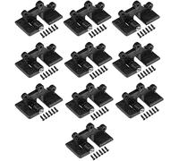 XYWHPGV Cerniere RC Cerniera per portello regolabile L30 x L16 mm, per parti di aeromodelli RC 10 pezzi(5efd0 3e50c f3d3b 792be 91f45 ec1dc