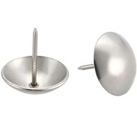 XYWHPGV Chiodi per tappezzeria Puntine per mobili 25mm/1 Spine a pressione per pollice diametro testa 40 pezzi(43b12 f94ee ee990 0461d 4caa7 62b22