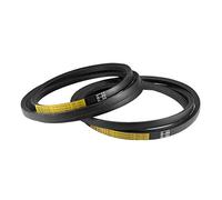 XYWHPGV Cinghie trapezoidali B89 89" Lunghezza del passo, Cinghia di trasmissione in gomma con sezione B 2 pezzi(9fffe 4b18b 97d0c 36f2e 0c54a 6822a
