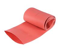 XYWHPGV Guaina termorestringente, 60 mm di diametro 98 mm, larghezza piatta, rapporto 2:1, guaina per cavi termoretraibile, 1 m - rossa(accf9 0f670 62254 318d7 aaaa8 7aca0