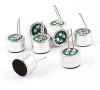 XYWHPGV Inserti per microfono elettrete da 8 pezzi 52dB con condensatore pin PCB 9x7mm(4d2f8 60cd5 ccb54 81acd b9198 43f89