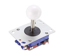 XYWHPGV Joystick Control Stick Rocker Switch 4/8 Way Regolabile White Ball Top Handle Parti fai da te Classic Arcade Game Fighting Competition(c9a29 eec0b 4023d 698fc b5e77 8f28d