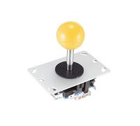 XYWHPGV Joystick Control Stick Rocker Switch 4 Way Yellow Ball Top Handle Parti fai da te Classic Arcade Game Fighting Competition 4NO momentaneo(f9e78 ccc67 b891d 0ef3b 6e6d7 61573