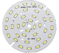 XYWHPGV Lampadina a chip LED 300mA 18W 36 LED 5730 Modulo SMD Bordo in alluminio Bianco puro Super luminoso diametro 90 mm per proiettore(6438c a6080 e789a 93bed 4c9d2 3e5ce