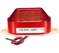 XYWHPGV Lampadina a LED di segnalazione lampeggiante Lampada a torre di segnalazione industriale DC 24V rossa LTE-5051(7925c 4f7f0 a8624 22f7b c2fce e3751