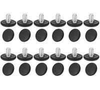 XYWHPGV M8 x 10 x 25 mm Piedini di livellamento Livellatore regolabile Protezione da pavimento per mobili per la casa Sedia Tavolo Scrivania Gamba 24 pezzi(b7004 56c8a c0d08 a9a3c 47469 53a32