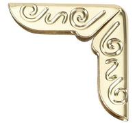 XYWHPGV Paraspigoli per libri in metallo Protezione per bordi 15 x 15 x 2 mm color oro 30 pezzi(1168c b0f26 fd6ff 6c31f 1b6b3 727b5