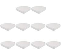 XYWHPGV Paraspigoli Proteggi spigoli Mobili Tavola Paraspigoli Adesivo Silicone Morbido Bianco 30x30x9mm, 10 Pz(272e6 2995a f4731 2b700 e8fd5 4be90