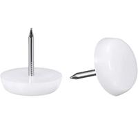 XYWHPGV Piedini per mobili Unghie in plastica per unghie Glide Nails Chair Table Leg Protector Pads 16mm Dia White 90pz(08d4c 06425 13118 0dca1 3df8c dee40