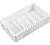 XYWHPGV Portasapone Saver Vassoio Saver a doppio strato staccabile in alluminio con colla Argento per doccia Vasca da bagno e lavello da cucina(b6dc7 63550 f41e8 f63a5 72f6b b4327