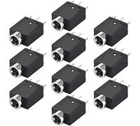 XYWHPGV Presa per montaggio su PCB da 3,5 mm 5 pin Presa per cuffie Jack stereo Audio Video Connettore PJ358 10 pezzi(04cc9 6fe10 13a91 85593 18644 0bb22