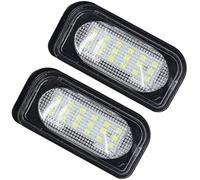 XYWOPO 2 pezzi LUCE targa, for Mercedes, for Benz, W203 5D 4D Lampada numero porta bianca 12V Luce targa auto