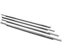 XYWOPO Guarnizioni for porte e finestre, guarnizioni for auto, modanature for finestre esterne, guarnizioni for guarnizioni, set di cinghie cromate, for Mitsubishi, for Outlander 2013 2014 2015 2016 S