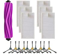 XYWOPO Kit di ricambio innovativo con spazzola principale a rullo e filtri multipli spazzole laterali extra, for Eureka E20 Plus Kit di parti di ricambio per robot aspirapolvere
