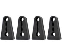 XYWOPO Tampone smorzatore di rumore for serratura portiera auto, for MINI, for Countryman Paceman R60 R61 2010-2016, cuscinetto riduzione del isolamento silenzioso e sordo Ammortizzatore