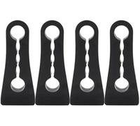 XYWOPO Tampone smorzatore di rumore for serratura portiera auto, for Toyota, for Camry XV30 XV40 45 XV50 XV70, cuscinetto riduzione del sferragliamento silenzioso e sordo Ammortizzatore