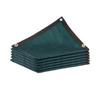 Verde Scuro Rete Ombreggiante 1x7m, Panno Ombra Protezione Solare Al 70~90%, Tessuto Ombreggiante Con Occhielli, Per Giardino, Pergola, Serra Piante