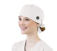 XYYYHTL Cuffia Infermiera Donna Cuori Berretto Donna Chirurgico Cappello Uomo Cotone Chirurgico con Fascia Regolabile per Fodera Cuffietta Chirurgica Cuffia Infermiera Bandana Chirurgiche
