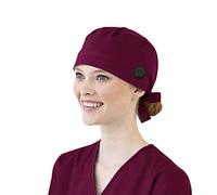 XYYYHTL Cuffia Infermiera Donna Cuori Berretto Donna Chirurgico Cappello Uomo Cotone Chirurgico con Fascia Regolabile per Fodera Cuffietta Chirurgica Cuffia Infermiera Bandana Chirurgiche
