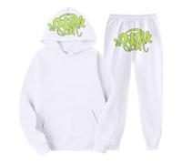 XYYYHTL Syna World Tuta Adulti Synaworld Felpa con cappuccio e pantaloni Unisex 2 Pezzi Synaworld Tuta Autunnale camicia sportiva casual Y2K Sweatsuit Set Hip Hop Sportiva Set Streetwear Tute