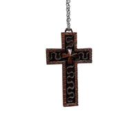 XYYYHTL Thanos Collana di Thanos Korean Game 2 230 Croce Che Si Apre a forma di croce con scomparto segreto, croce antica, personaggio dieci collane con ciondolo a forma di personaggio 3D design