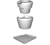 XYZ Probe Mount for Genmitsu ProverXL 4030 CNC Magnetic Measurement Tool