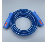 XYZ Sports XYZ X4 Savant - Corda pesante per muay thai, colore: blu/blu/salto/boxer/pesante/potenza/boxe/MMA/arti marziali (blu/blu, 2,4 m)