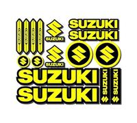 XYZNB Kit Adesivi Riflettenti con Logo per Auto. per Suzuki Swift, SX4 S-Cross, Vitara Brezza, Xbee, XL6, Kei.,C