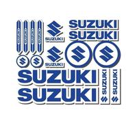 XYZNB Kit Adesivi Riflettenti con Logo per Auto. per Suzuki Swift, SX4 S-Cross, Vitara Brezza, Xbee, XL6, Kei.,A