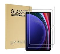 XZC [2 Pezzi] pellicole protettive per Samsung Galaxy Tab S10 FE/S9 FE/S9/S8/S7 da 11" Galaxy Tab S9 FE da 10,9 pollici, durezza 9H, in vetro temperato con S Pen compatibile (S9/S8/S7 da 11 pollici)