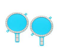 XZC Adesivo per custodia MagSafe, robusto e magnetico, rotondo, compatibile con custodie per iPhone 12 Pro Max, 12 Mini, 11, XS, XR, 8, 2 pezzi