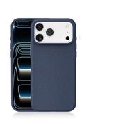 XZC Tech Fabric - Custodia magnetica in tessuto compatibile con iPhone 17, 16, 15 Pro Max, Advanced Tech Weave, compatibile con MagSafe, cover antiurto (blu, iPhone 15 Pro Max)