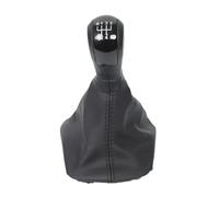 XZCVTYW Copertura Per Pulsante Joystick Per Auto Per Skoda Per Octavia 2 A5 2004-2012, Leva Del Cambio A 5 Velocità Con Cuffia Manopola Cambio Auto