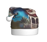 XZDAL A Travel Dreams - Cappello natalizio in peluche, accessorio per feste ed eventi