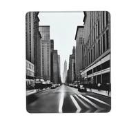 XZDAL aCity Street Tappetino per mouse multicolore in gomma ispessita con bordo bloccato, 25,4 x 30,5 cm, per ufficio, gioco, studio e scrivania