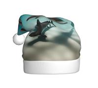 XZDAL Fish in the Deep See, cappello di Natale per adulti, accessorio per feste ed eventi
