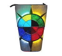 XZDAL Shine in All Directions - Astuccio con design espandibile, portatile e leggero, per cancelleria, piccoli oggetti