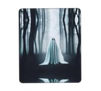 XZDAL Spooky Specters - Tappetino per mouse multicolore in gomma ispessita con bordo bloccato, 25,4 x 30,5 cm, per ufficio, gioco, studio e scrivania