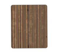 XZDAL Tappetino per mouse con bordo in gomma ispessita multicolore in legno massello, 25,4 x 30,5 cm, per ufficio, gioco, studio e scrivania