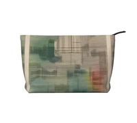 XZDCAL A Melodic Tunes - Trousse in velluto a coste con fodera robusta, per viaggi e uso quotidiano, colore: nero, taglia unica, Nero , Taglia unica