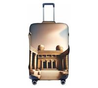 XZDCAL aAncient Wonders - Copertura per valigia. La copertura non include la valigia stessa, bianco, M