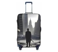 XZDCAL Aftermath - Copertura per valigia. La copertura non include la valigia stessa, bianco, L