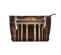 XZDCAL Ancient Relics - Trousse in velluto a coste con fodera robusta, per viaggi e uso quotidiano, colore: nero, taglia unica, Nero , Taglia unica
