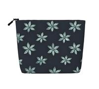 XZDCAL Bella camelia - Astuccio per il trucco monostrato effetto lino con cerniera che garantisce le tue esigenze quotidiane o di viaggio, nero, taglia unica, Nero , Taglia unica