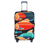 XZDCAL C'è un altro pesce nel pesce Valigia Copertura.La copertura non include la valigia stessa, bianco, L